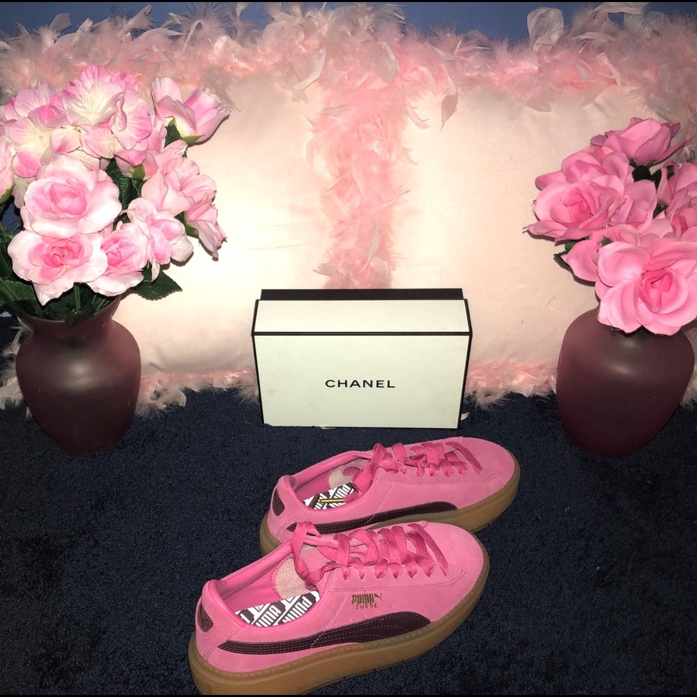 Puma Suede Platforms
